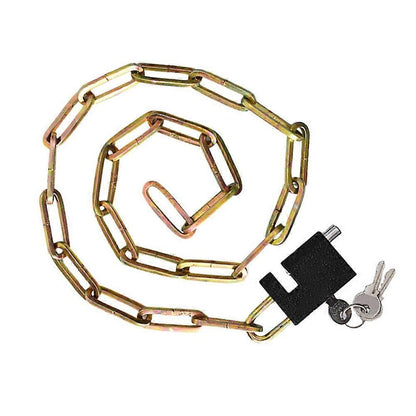 Bicycle Lock Mountain Bike Lock Alloy Chain Lock Anti-Theft Safety Chain Locks Portable Alloy Lock 4x95cm