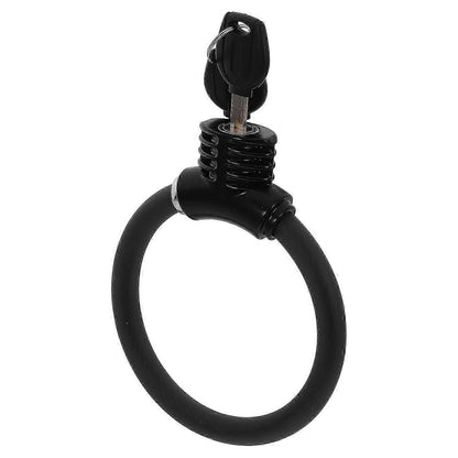 Portable Bike Lock Multi-Function Lock for Bicycle Use Black