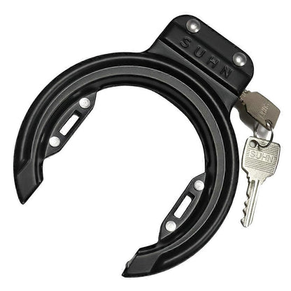 Outdoor Bicycle Horseshoe Lock - Fully Enclosed Steel Pipe Anti-Theft Lock with 2 Keys for Bicycles, Cycling and Gifts