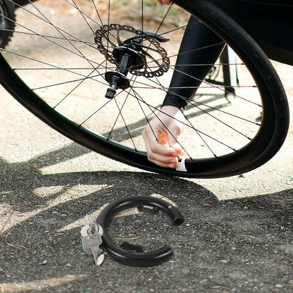 Multi-Function Bike Lock Round Lock 4Sets of Reusable Steel Bicycle Locks