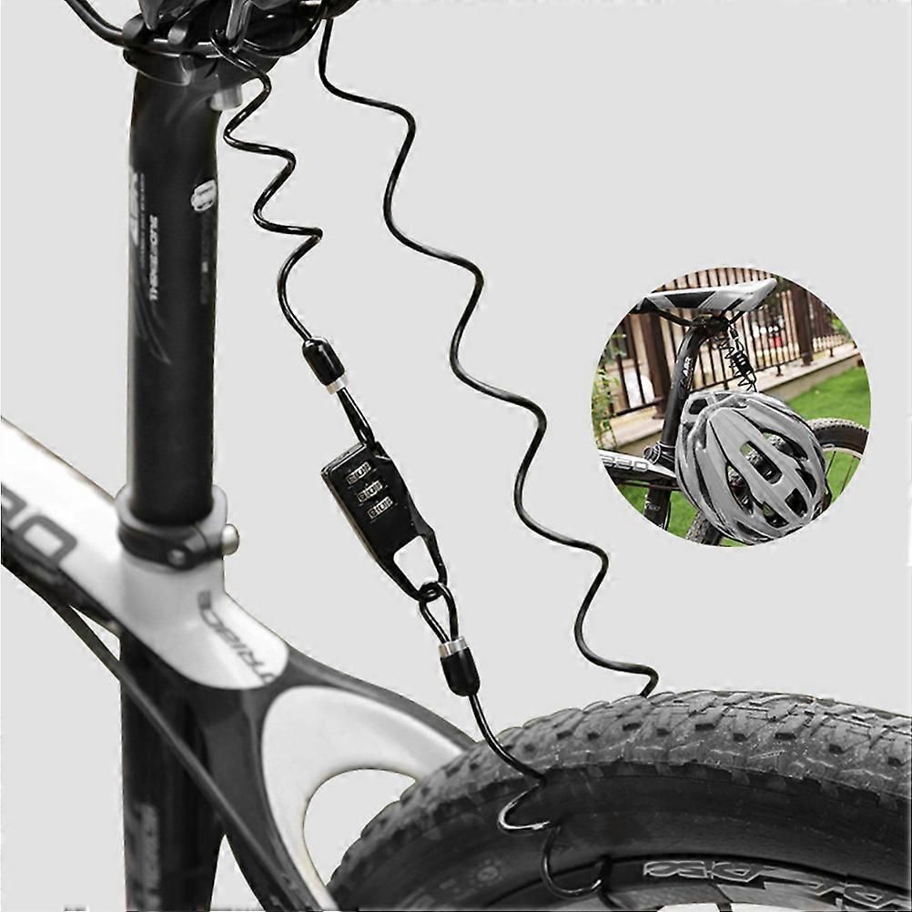 Steel Wire Lock Bike Coded Lock 1Pcs for Bicycle Protection Use
