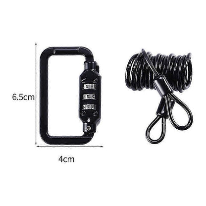 Bike Lock Combination 3 Digit Password Lock 2Pcs for Bicycle Use