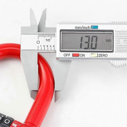 4 Digit U-Shape Bicycle Lock, Anti-Theft Security Code Lock