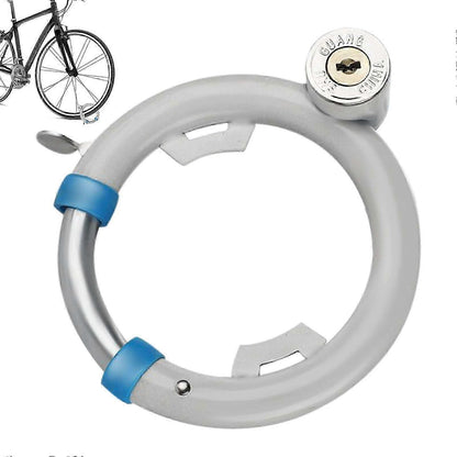 Bicycle lock, heavyduty antitheft security locks, brake locks for security discs, multifunctional round podlock, weatherproof construction