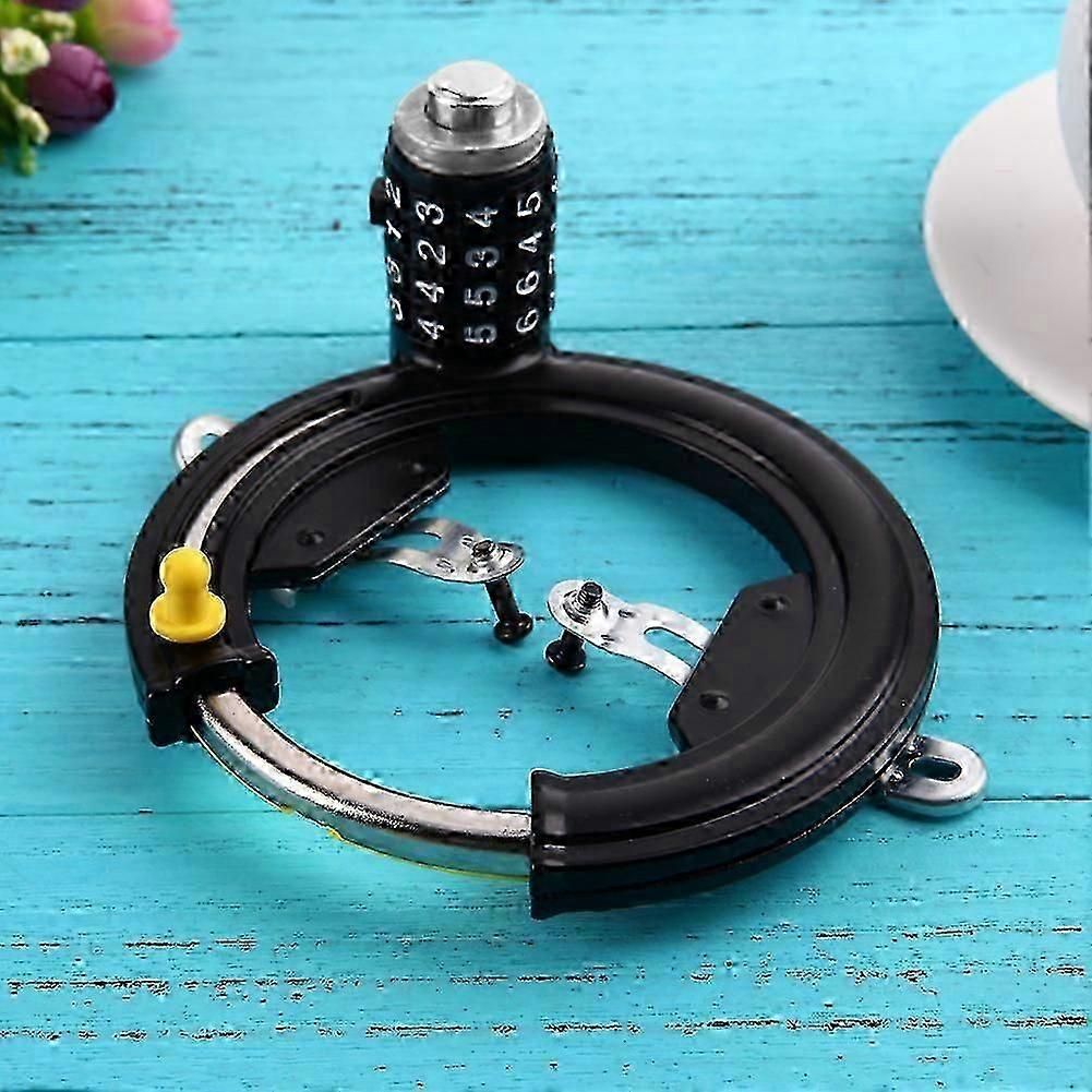 Bicycle Steel Horseshoe Lock Security Password 4 Digit Lock Anti-Theft Combination Number Code Safety Bike Bicycle Accessories