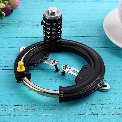 Bicycle Steel Horseshoe Lock Security Password 4 Digit Lock Anti-Theft Combination Number Code Safety Bike Bicycle Accessories