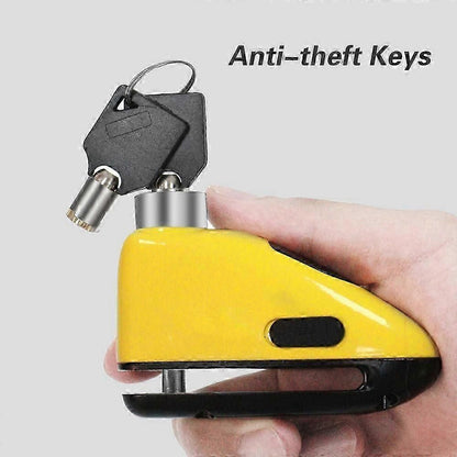 Bicycle Disc Brake Alarm Lock Waterproof Anti-theft Security Wheel Disc Lock