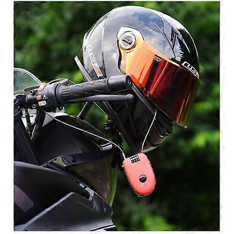 Bike Lock, Bicycle Lock, Cable Lock, Stroller Lock with 70cm Retractable Cable for Bicycles, Skis, Snowboards and Strollers
