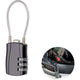 Cable Lock, Retractable Cable Lock, Digital Combination Lock, Bicycle Helmet Lock, Combination Cable Lock, Bicycle Cable Lock, Number Cable Lock, Comb