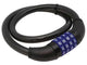 4-Digit Bicycle Lock, 12 mm Steel Cable, Bicycle Security Lock