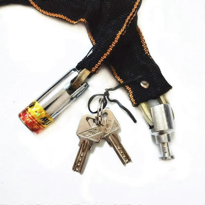 Bicycle Lock 80cm Chain Padlock for Bicycle, Motorcycle, and Scooter - High-Performance Chain Lock