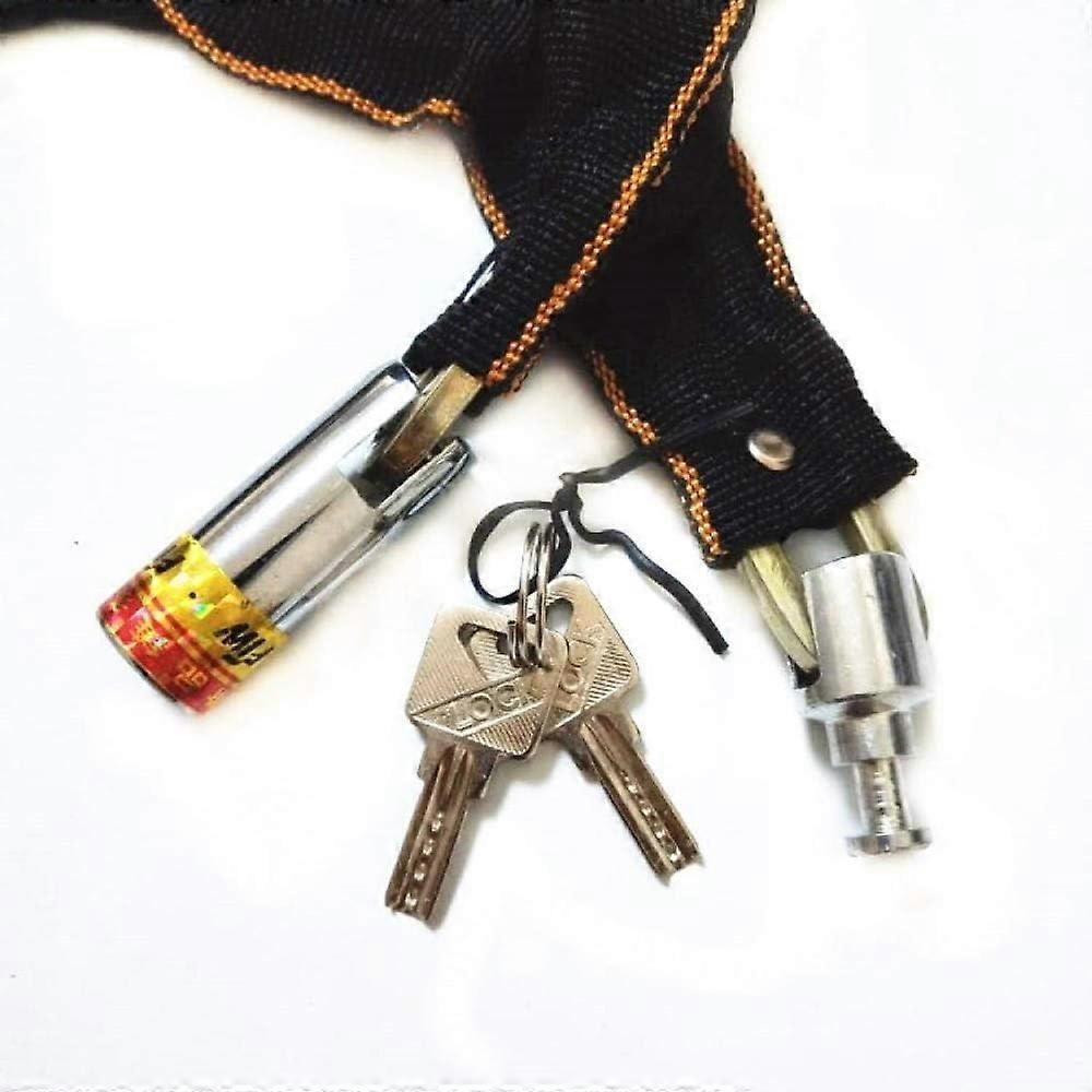 Bicycle Lock 100cm Chain Padlock for Bicycle, Motorcycle, and Scooter - High-Performance Chain Lock