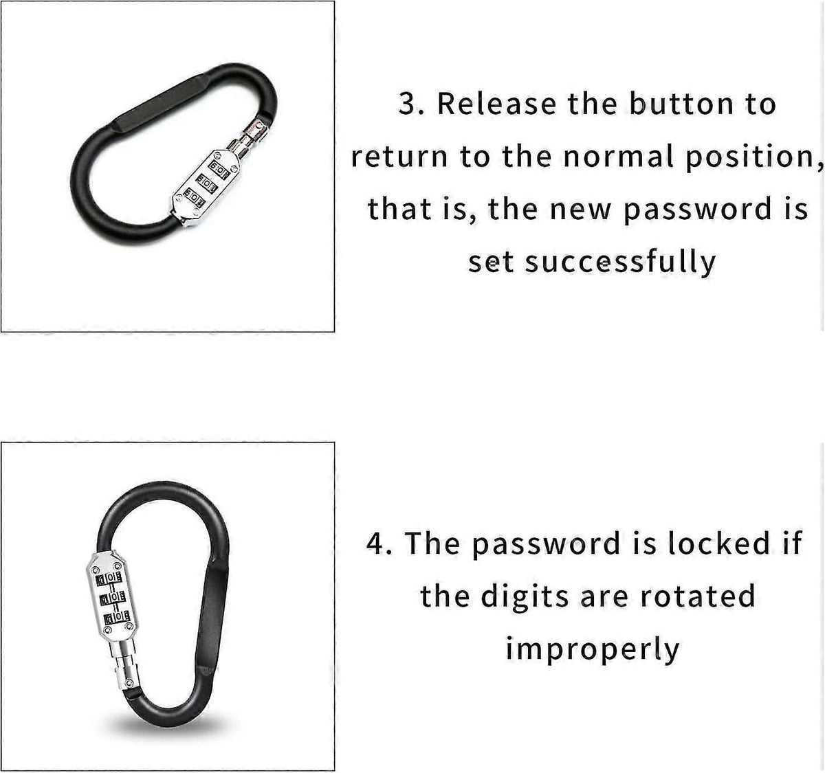Bike Lock Cable 3 Digit Resettable Combination Cable Lock, Portable Bicycle Code Lock For Outdoor, Small Security Bicycle Lock , For Bike,black