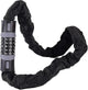 Bike Chain Lock, 5 Digit Combination High Security Bicycle Lock Resettable Heavy Duty Cycling Chain Locks for Bicycle - 0.9m