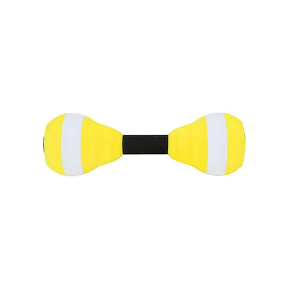 2PCS EVA Water Dumbbells Aquatic Exercise Foam Barbells for Water Aerobics Pool Resistance Fitness Training - Pink