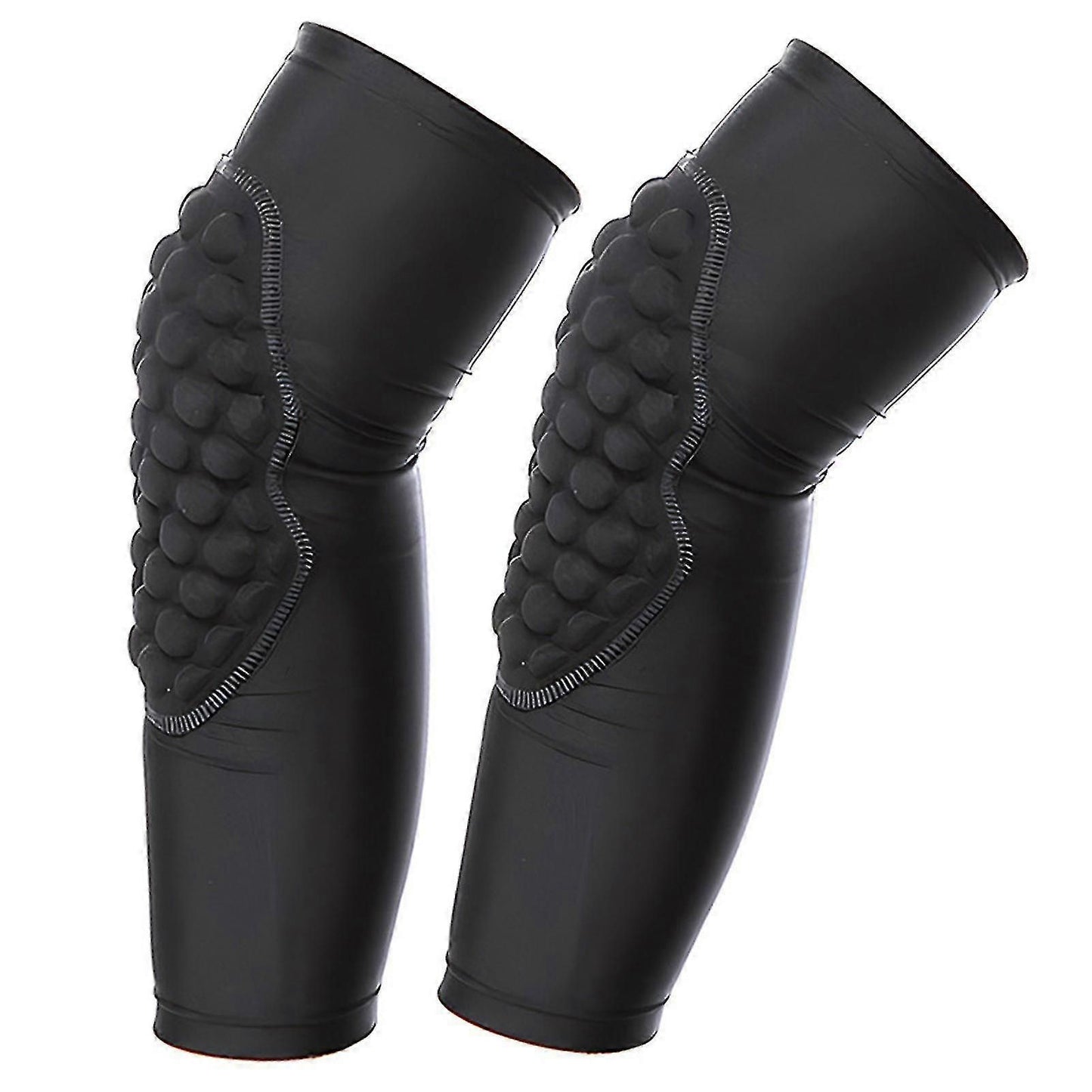 Sports Basketball Knee Pads Sports Cushioned Knee Pads For Boys and Girls - Black XL