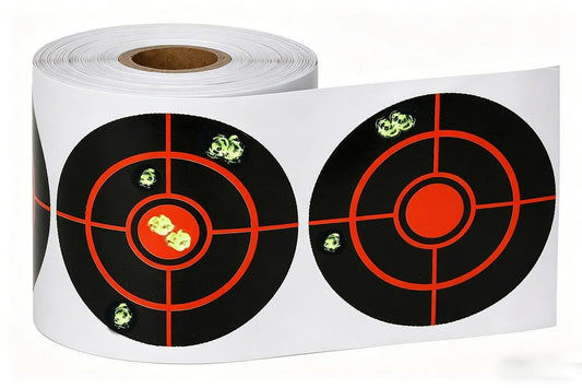 250X/Roll Shooting Target Self Adhesive Targets Splatter Reactive Target Sticker