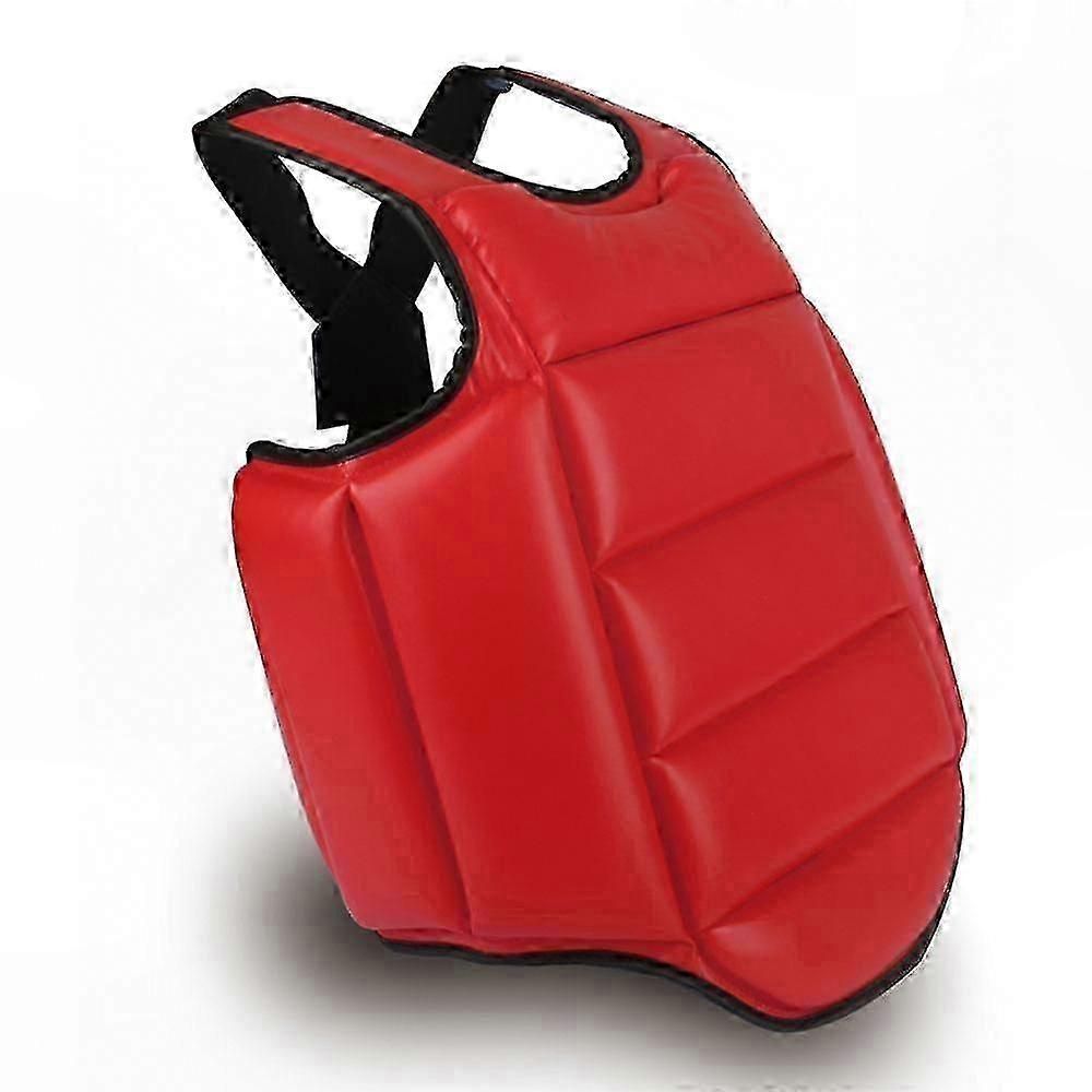 Martial Arts Training Vest for Chest Protection in Boxing and Karate Body Protector Gear Soft Equipment for Combat Sports Practice - Black S