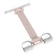 Silicone Pedal Resistance Band with Handles, Full Body Workout Trainer with Foot Pedals for Home Gym - Pink