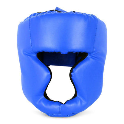 Kickboxing Head Gear for Adults/ MMA Training Spng Maal Arts Boxing Helmet - Black L