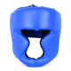 Kickboxing Head Gear for Adults/ MMA Training Spng Maal Arts Boxing Helmet - Blue L