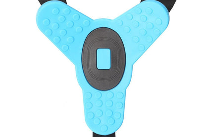 Motorcycle Helmet Chin Mount for Action Camera Quick Release Shockproof - Blue