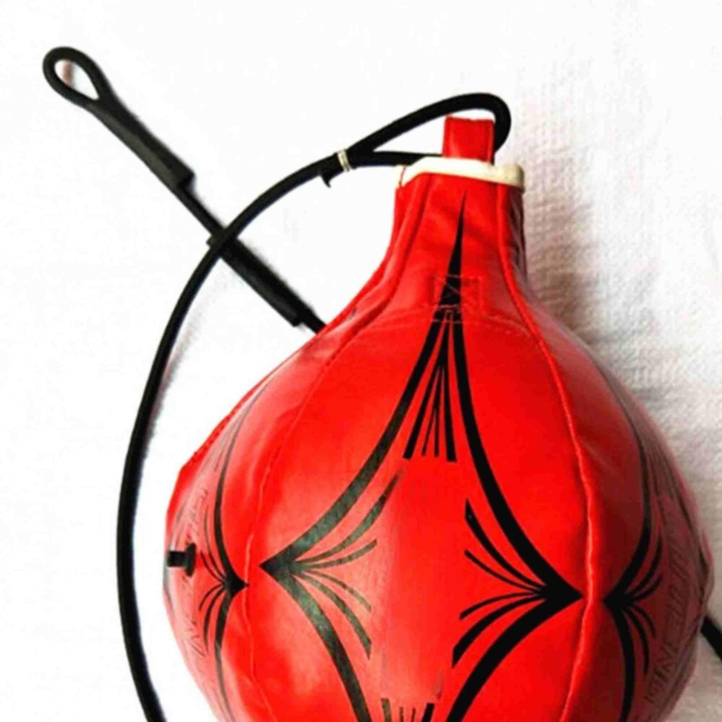 Floor To Kick Bag End Boxing Speed Training Ball Ceiling Punch - Black