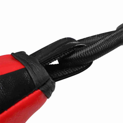 Speed Ball Boxing Floor to Ceiling PU Double End Punching Training Bag Black Red
