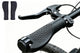 Cycling Lock-On MTB Ergonomic Mountain Bike Rubber Grips Bicycle Handlebar - Black