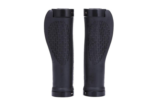 Cycling Lock-On MTB Ergonomic Mountain Bike Rubber Grips Bicycle Handlebar - Black