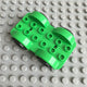 Hongyuan sheng Building Blocks Bus Vehicle Green underbody