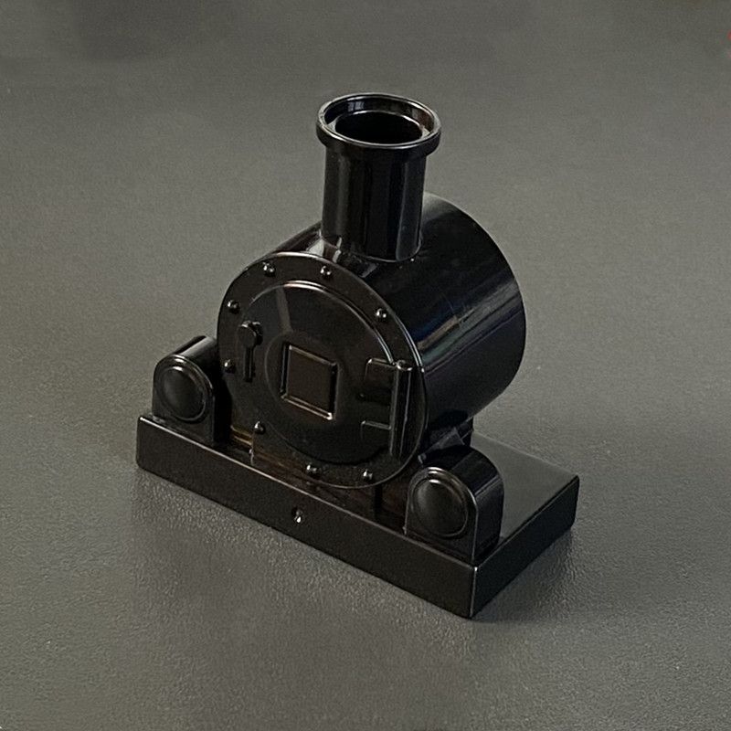 Hongyuan sheng Building Blocks Bus Vehicle Black Locomotive 1