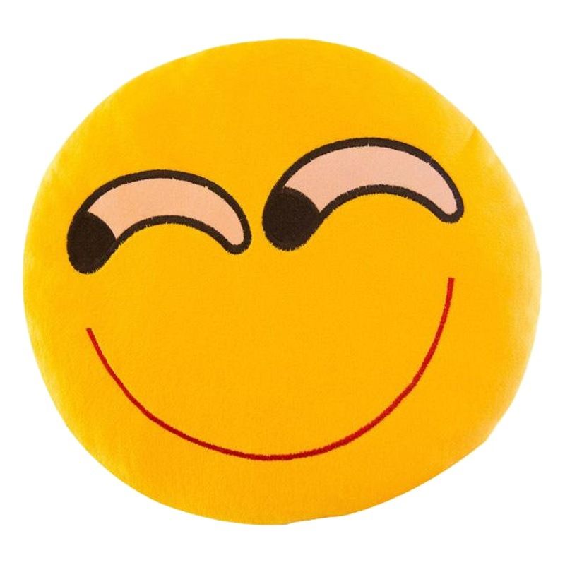 Plush Emoji Pillow PP Cotton Hand Warmer Flying Kiss 40cm pillow