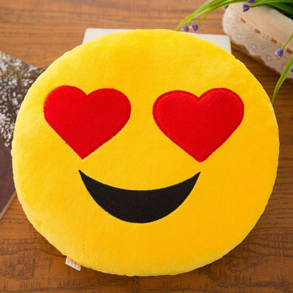 Plush Emoji Pillow PP Cotton Hand Warmer Colors 40cm pillow