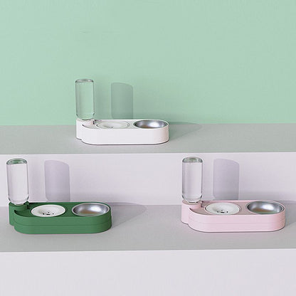 Cat Water Fountain Claw Cheep Automatic Feeder Peacock Green