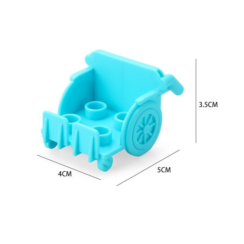 Hongyuan sheng Building Blocks Bus Vehicle Baby Cart