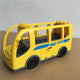 Hongyuan sheng Building Blocks Bus Vehicle Four holes in the square flip bucket