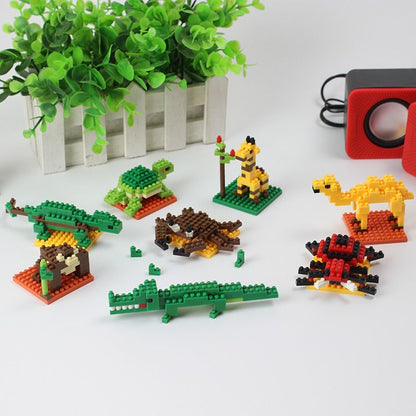 LBYU Animal Building Blocks DIY Educational Toy Butterfly 7010