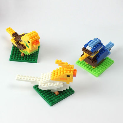 LBYU Animal Building Blocks DIY Educational Toy Butterfly 7010