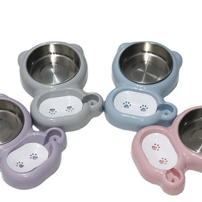 Yunce Pet Factory Automatic Feeder Cat Dog Bowl Blue