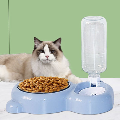 Yunce Pet Factory Automatic Feeder Cat Dog Bowl Grey