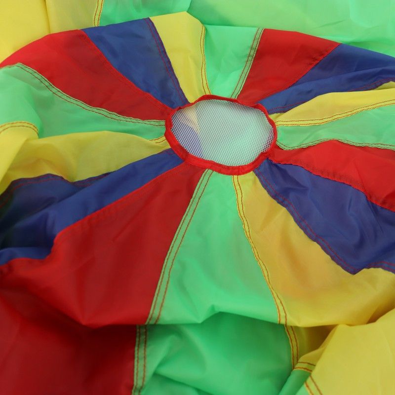Rainbow Umbrella Cloth Toy 2.6m 8 Panels Rainbow umbrella (2.6 m 8 pieces free 10 ocean balls)