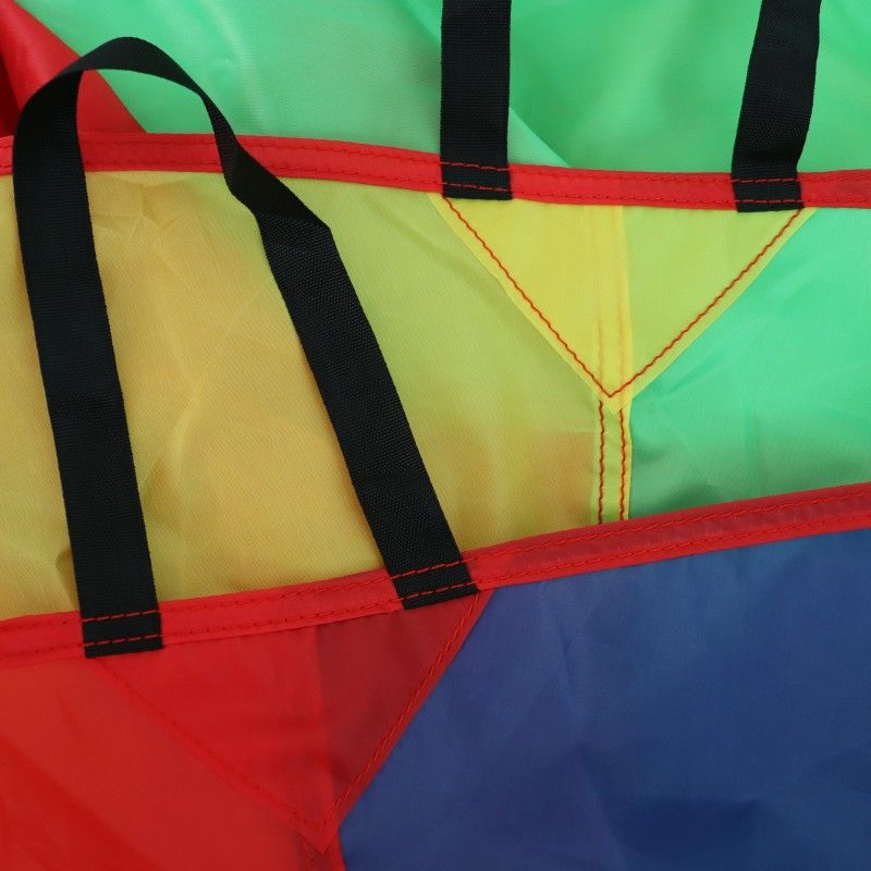 Rainbow Umbrella Cloth Toy 2.6m 8 Panels Rainbow umbrella (3.6 m 8 pieces free 10 ocean balls)