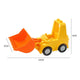 Hongyuan sheng Building Blocks Bus Vehicle 6 hole forklift small suit