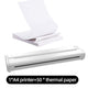 Portable A4 Thermal Printer with Bluetooth Wireless Connectivity, Inkless Printing for Home, Office, and Tattoo Transfer Use on Paper and Various Media (White)