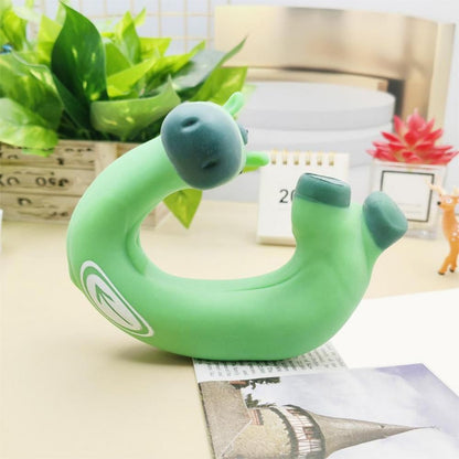 Green Horse Stress Relief Toy: Squeeze, Stretch, and Squish Your Worries Away – Cute Desktop Decor for Anxiety Relief, Fun Parent-Child Interaction, and Office Desk Fidget Play (3PCS)