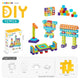 Creative DIY Puzzle Building Blocks Set for Kids Ages 3+ – Colorful Snap-Together Squares for Early Learning, Alphabet & Number Recognition, and Fun 3D Shape Construction at Home (727PCS)