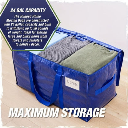 Blue White large capacity storage bin, home organisation, toy storage, clothes storage, durable storage container, Australian storage solutions