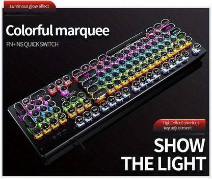 Black Magenta RGB mechanical keyboard, colourful keyboard, marquee light keyboard, gaming keyboard Australia, backlit mechanical keys, USB mechanical keyboard, tactile keyboard for work and play