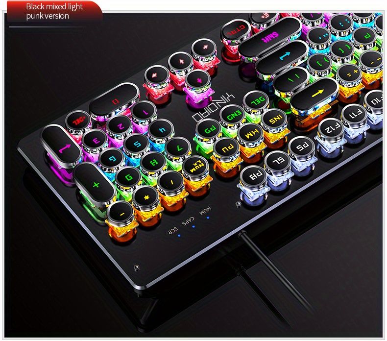 Black Magenta RGB mechanical keyboard, colourful keyboard, marquee light keyboard, gaming keyboard Australia, backlit mechanical keys, USB mechanical keyboard, tactile keyboard for work and play